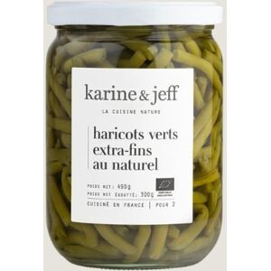 Haricots verts extra-fins au naturel 490g - En direct de Karine & Jeff (Haute-Garonne)