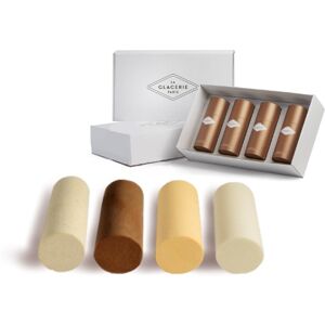 Coffret 4 Tubes Glaces Aux Fruits Secs Gourmands - En direct de La Glacerie par David Wesmael - Meilleur Ouvrier de France (Nord)