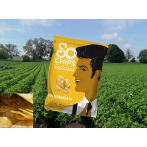 Chips au Parmesan AOP 10x125g - En direct de SO CHiPS (Oise) - Publicité