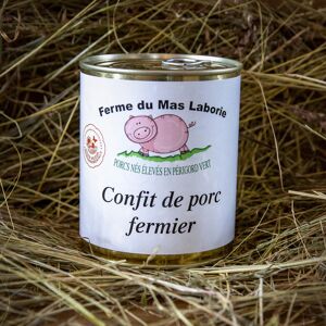 Confit de porc - 800g - En direct de La Ferme du Mas Laborie (Dordogne) - Publicité