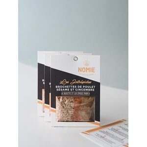 Les Intrepides. Melange Pour Brochette De Poulet Sesame Et Gingembre - En direct de Nomie, le gout des epices (Paris)