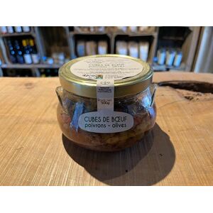 Cube de bœuf poivrons olives - 500g - En direct de La Ferme de Bray (Côte d'Or) - Publicité