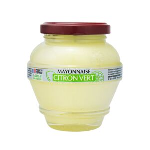 Mayonnaise au Citron Vert 180G - En direct de Domaine des Terres Rouges (Bas-Rhin)