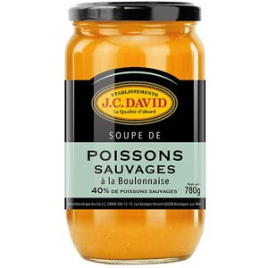 Soupe de poissons sauvages a la Boulonnaise - 780g - En direct de Etablissements JC David (Pas-de-Calais)