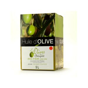 Huile d'olive Picholine 5 litres - En direct de Les amandes et olives du Mont Bouquet (Gard)