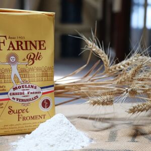 Farine De Blé Super Froment - 1kg - En direct de Moulins de Versailles (Yvelines) - Publicité