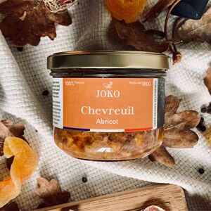 Terrine de chevreuil aux abricots - En direct de JOKO Gastronomie Sauvage (Hautes-Pyrenees)