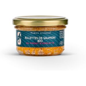 Rillettes de saumon Bio au Piment d