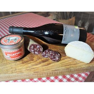 Apero au Porc Noir Corse, Patrimonio rouge et Fromage de Brebis au lait cru -Sans Nitrite- - En direct de Charcuterie Mannei (Corse)