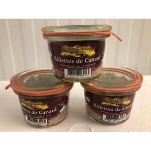 Rillettes de Canard - Verrine de 60g - En direct de Ferme de Pleinefage (Dordogne)