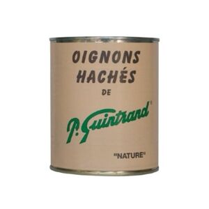 Oignons Haches Nature P. Guintrand - Boite 4/4 - En direct de Conserves Guintrand (Vaucluse)