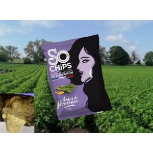 Chips aux Herbes de Provence 10x125g - En direct de SO CHiPS (Oise) - Publicité