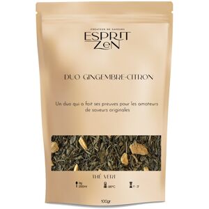 The Vert Duo gingembre citron - gingembre - citron - Sachet 100g - En direct de Esprit Zen (Essonne)