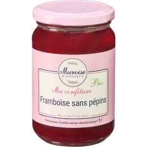 Confiture de Framboise Bio (Sans Pepins) - 350 gr - En direct de Muroise et Compagnie (Loire-Atlantique)