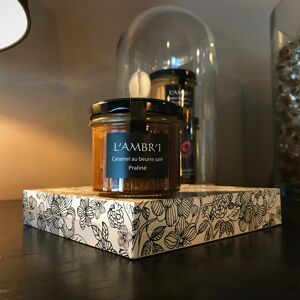 Creme De Caramel Au Praline - Pot De 130g - En direct de L'AMBR'1 Caramels et Gourmandises (Côtes d'Armor)