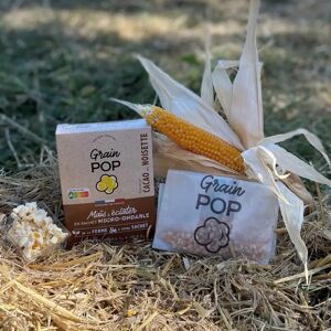 Maïs a Popcorn saveur Cacao Noisette - En direct de Grain Pop