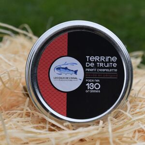 TERRINE DE TRUITE ESPELETTE 130 GR - En direct de Pisciculture des eaux de l'Inval (Dordogne)