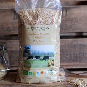 Riz Bio Complet "Manobi" IGP Riz de Camargue - 1kg - En direct de Les Délices du Scamandre (Gard) - Publicité