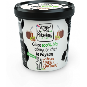 Glace facon pate a tartiner 100% bio 500mL X8 - En direct de Les Glaces du Semnon - La Memere (Ille-et-Vilaine)