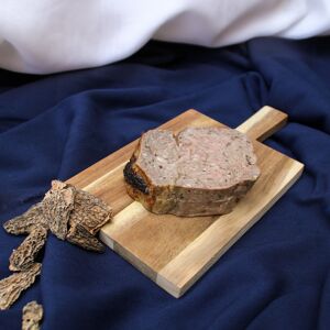 Tranche de terrine fraîche de cerf aux morilles (200g) - En direct de Nemrod (Haut-Rhin)