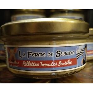 Rillettes Tomates Basilic - En direct de Tome de Rhuys - Ferme Fromagere de Suscinio (Morbihan)