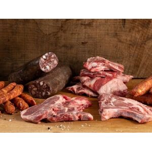 Colis de viande fraîche de Porc basque Kintoa AOP – 5 kg - En direct de Ferme Arrokain (Pyrénées-Atlantiques) - Publicité