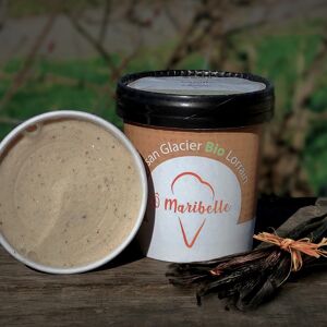 Creme glacee Vanille BIO 125 ml - En direct de O Maribelle (Meurthe-et-Moselle)