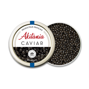 Akitania caviar d'Aquitaine 30G Reserve - En direct de Akitania, Caviar d'Aquitaine (Charente Maritime)