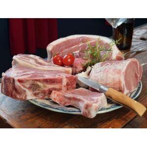Colis de Porc BIO Barbecue : saucisses, brochettes, viande - 5 Kg - En direct de La Ferme du Chaudron (Yonne) - Publicité