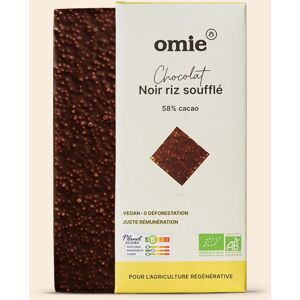 DESTOCKAGE - Chocolat noir riz soufflé - 100 g - En direct de Omie (Seine-St-Denis) - Publicité