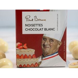 Noisettes enrobees chocolat blanc - En direct de Les Produits Paul Bocuse (Rhône)