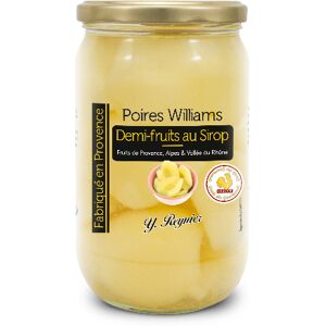 Demi Poires Williams De Provence Au Sirop - Yr - Bocal 720ml - En direct de Conserves Guintrand (Vaucluse) - Publicité