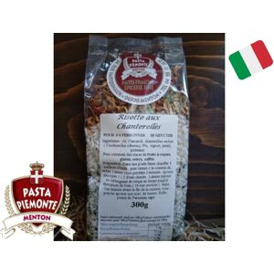 Risotto Carnaroli Aux Chanterelles - 300g - En direct de PASTA PIEMONTE (Alpes-Maritimes) - Publicité