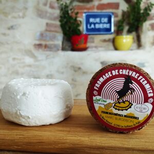 Fromage de chèvre - FRAIS au lait cru - En direct de Ferme des Chèvres Brasseuses (Orne) - Publicité