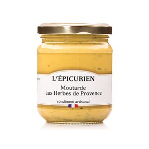 Moutarde aux Herbes de Provence - En direct de L'Epicurien (Herault)