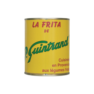 Frita Mediterraneenne - Boite 4/4 - En direct de Conserves Guintrand (Vaucluse)