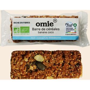 Barre de cereales banane coco - 25 g - En direct de Omie (Seine-St-Denis)