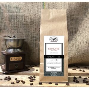 Kilo Ethiopie Moka Harrar GRAIN - 1kg - En direct de Cafes Factorerie (Yvelines)