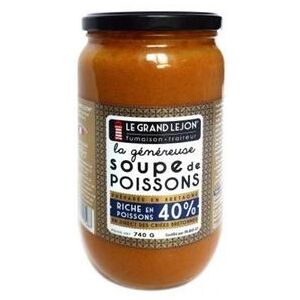 Soupe de poissons 40% BIO - 740ml - En direct de Luximer (Côtes d