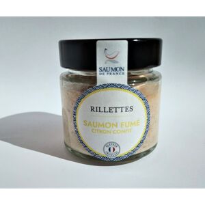 Rillettes de Saumon de France fumé et citron confit - En direct de Saumon de France (Manche) - Publicité