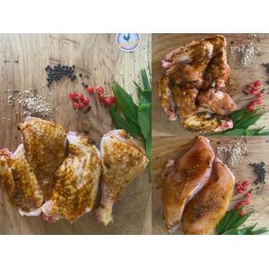 Poulet decoupe et marine facon grillade provencale - En direct de Ferme ALLAIN (Orne)