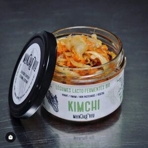 Lot de 9 kimchi 400g - En direct de Manjar Viu : Légumes lacto fermentés (Haute-Garonne) - Publicité