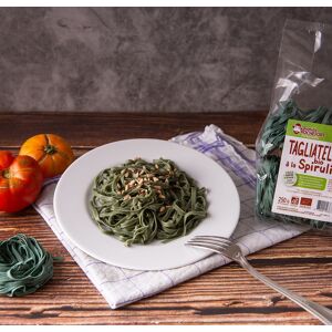 Tagliatelles bio a la spiruline 250g - En direct de Famille Rochefort (Loiret)