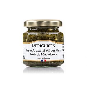 Pesto Artisanal Ail des Ours Noix de Macadamia - 100g - En direct de L