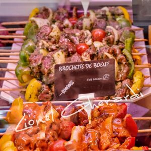 Colis Barbecue Brochettes Marinees x 10 - En direct de Boucherie Charcuterie Traiteur Lionel Gherardi (Isere)