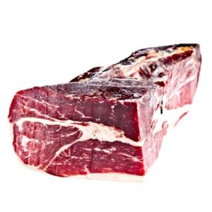 Quart Jambon Porc Noir de Bigorre AOP - 24 mois d'affinage - En direct de JOKO Gastronomie Sauvage (Hautes-Pyrenees)