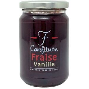 Confiture Fraise Vanille 345g - En direct de La Fraiseraie (Loire-Atlantique)