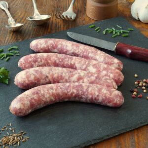 Saucisses ail des ours bio 500gr - En direct de La Ferme du Chaudron (Yonne)