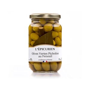Olives Vertes Picholine au Fenouil - 380g - En direct de L'Epicurien (Hérault) - Publicité