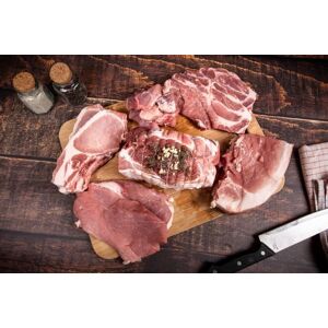 Colis de viande de porc nature - 6 kg - En direct de La Ferme du Mas Laborie (Dordogne)